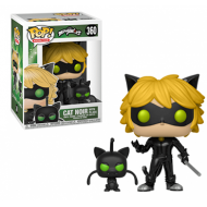 Funko Pop Miraculous Ladybug Cat Noir with Plagg Buddy #360