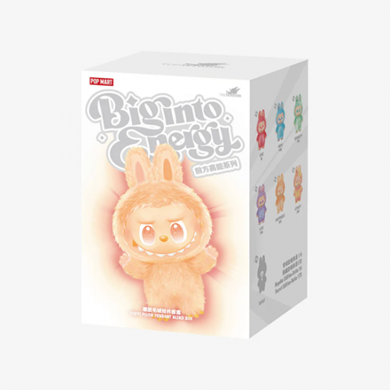The Monsters Labubu V3 Big into Energy Series-Vinyl Plush Pendant Blind Box - Happiness
