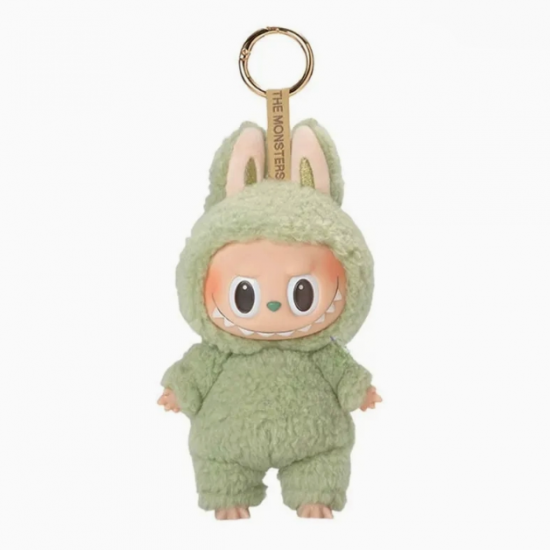 The Monsters Labubu V1 Exciting Macarons Series-Vinyl Plush Pendant Blind Box - Green Grape
