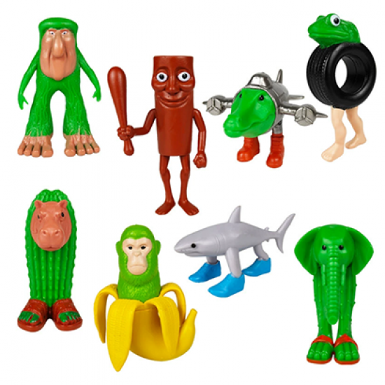 8 Pcs Italian Brainrot Action Figure
