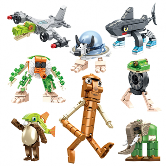 Italian Brainrot Tung Tung Tung Sahur Building Blocks - 7259 Italian Brainrot Tung Tung Tung Sahur Building Blocks - 7259