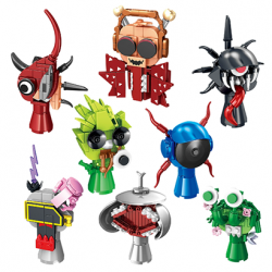 8Pcs Incredibox Sprunki Building Blocks Toys - 10103