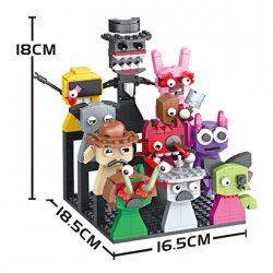11Pcs Incredibox Sprunki Building Blocks Toys - 5187