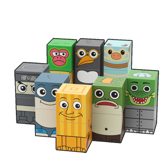 8Pcs Italian Brainrot Magnetic Animals Building Block Set 8Pcs Italian Brainrot Magnetic Animals Building Block Set