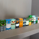 12Pcs Italian Brainrot Magnetic Animals Building Block Set 