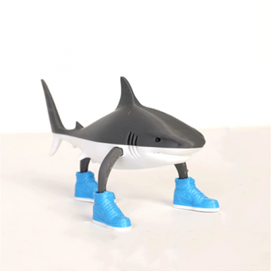 Italian Brainrot 3d Print Action Figure - Tralalero Tralala 5.5" Italian Brainrot 3d Print Action Figure - Tralalero Tralala 5.5"