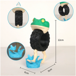 Italian Brainrot 3d Print Action Figure - Boneca Ambalabu 4.7"