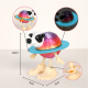 Italian Brainrot 3d Print Action Figure - La Vaca Saturno Saturnita 3.9"