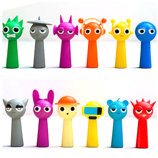 12 Pcs Sprunki Action Figure 12 Pcs Sprunki Action Figure