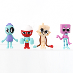 8 Pcs Game Dandy's World Action Figure 