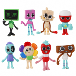 8 Pcs Game Dandy's World Action Figure 