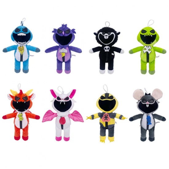 8 Pcs Poppy Playtime 4 Safe Haven Nightmare Critters Plush Toy 8 Pcs Poppy Playtime 4 Safe Haven Nightmare Critters Plush Toy