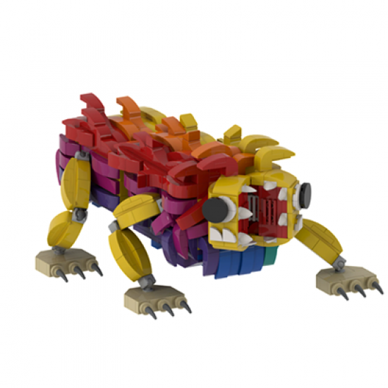 Poppy Playtime Chapter 4 MOC Building Blocks - Mutation Yarnaby Poppy Playtime Chapter 4 MOC Building Blocks - Mutation Yarnaby