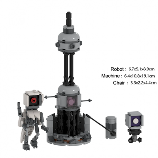 Poppy Playtime Chapter 4 MOC Building Blocks - The Doctor