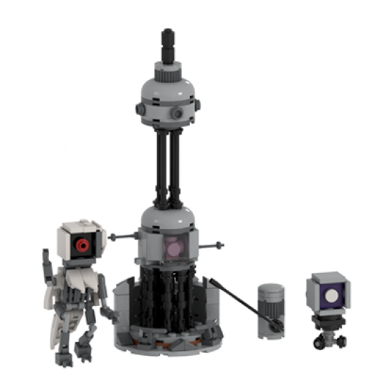Poppy Playtime Chapter 4 MOC Building Blocks - The Doctor