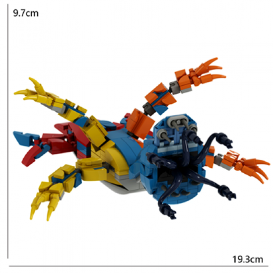 Poppy Playtime Chapter 4 MOC Building Blocks - Mutation Doey
