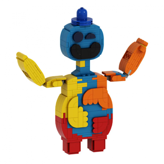 Poppy Playtime Chapter 4 MOC Building Blocks - Doey The Doughman