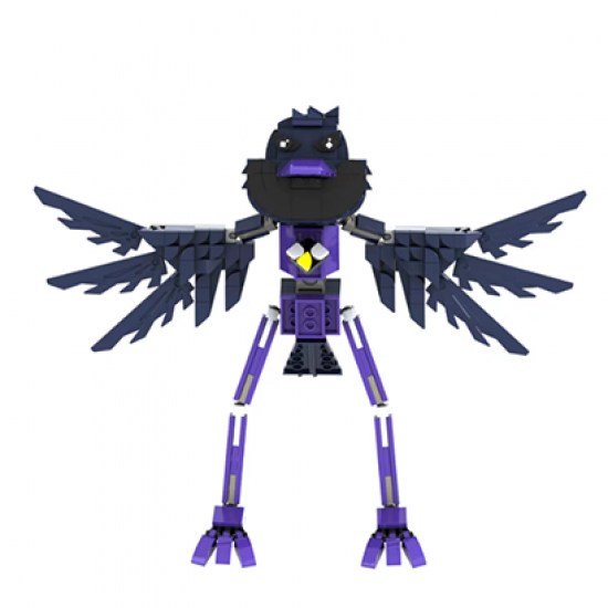 Poppy Playtime Chapter 4 Nightmare Critters MOC Building Blocks - Poe Poppy Playtime Chapter 4 Nightmare Critters MOC Building Blocks - Poe