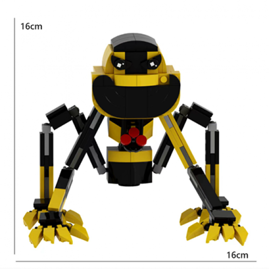 Poppy Playtime Chapter 4 Nightmare Critters MOC Building Blocks -Icky Licky