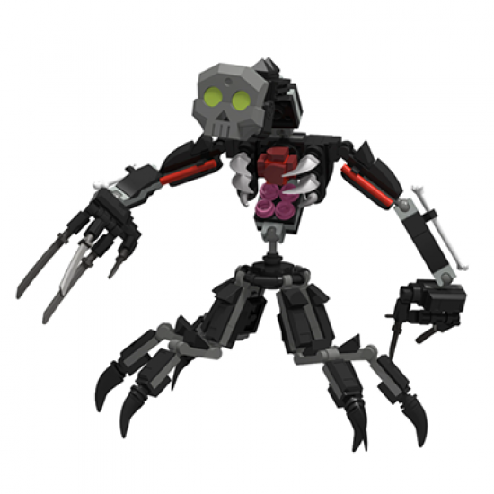 Poppy Playtime Chapter 4 MOC Building Blocks - The Prototype 1006 Poppy Playtime Chapter 4 MOC Building Blocks - The Prototype 1006