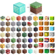 100 Pcs Minecraft Magnetic Blocks 