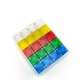 20 Pcs Transparent Color Magnetic Building Blocks 