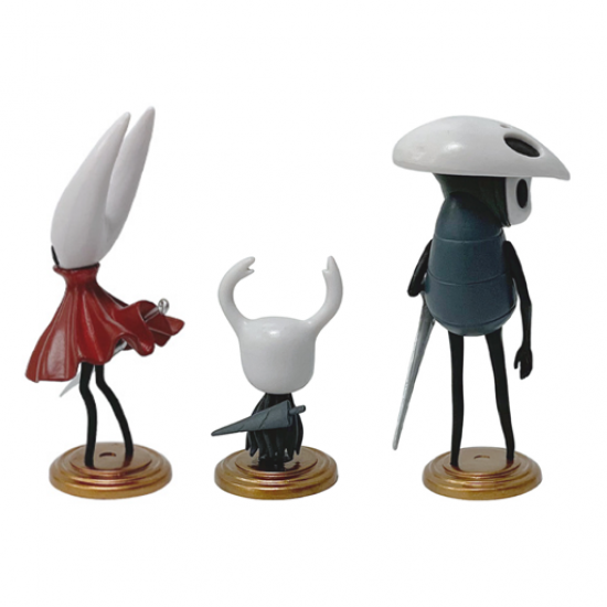 3 Pcs Hollow Knight Action Figures