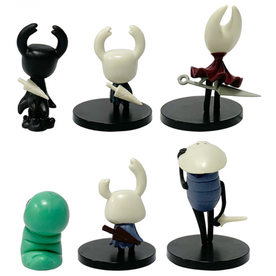 6 Pcs Hollow Knight Action Figures