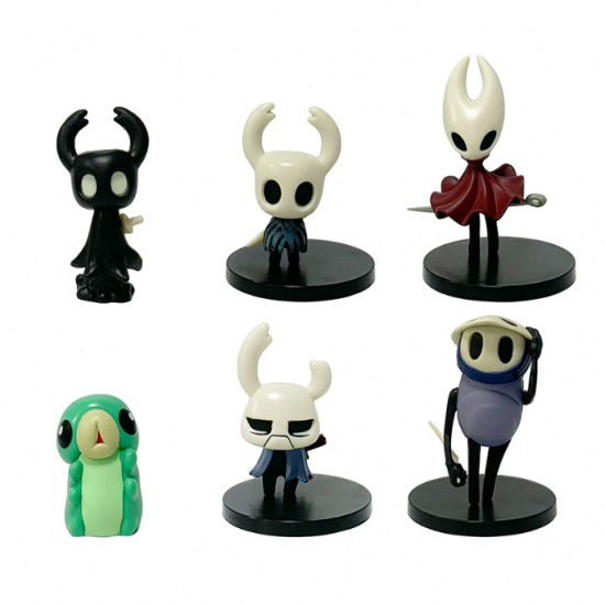 6 Pcs Hollow Knight Action Figures 6 Pcs Hollow Knight Action Figures