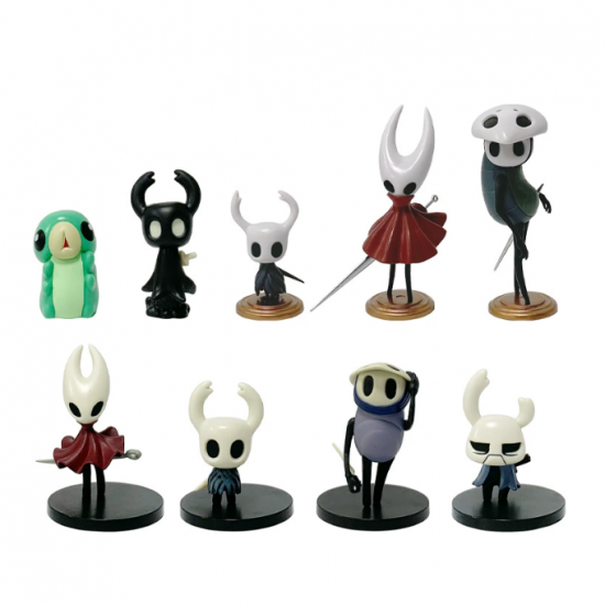 9 Pcs Hollow Knight Action Figures 9 Pcs Hollow Knight Action Figures