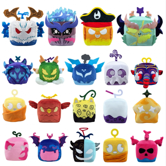 Blox Fruits Plush Toy Stuffed Toys Video Game Pillow - Gas