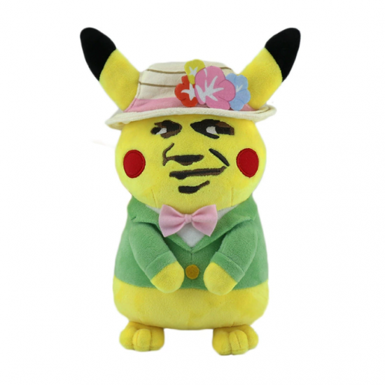Funny Pokemon Pikachu Meme Plush Toy Funny Pokemon Pikachu Meme Plush Toy