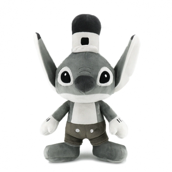 Stitch Cos Mickey Black and Whte Plush Toy