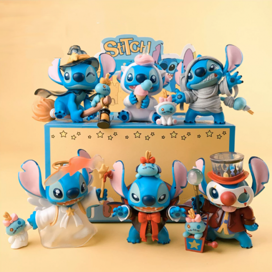 6 Pcs Funny Stitch Cosplay Party Action Figure 6 Pcs Funny Stitch Cosplay Party Action Figure