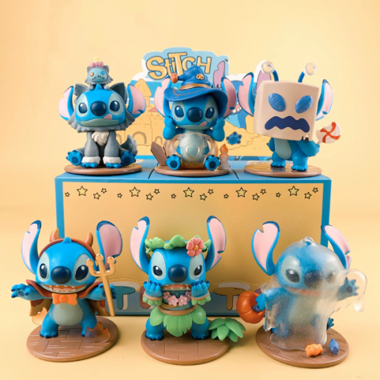 6 Pcs Stitch Halloween Party Action Figure 6 Pcs Stitch Halloween Party Action Figure