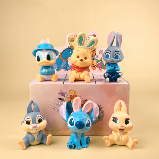 6 Pcs Stitch with Winnie Action Figure 6 Pcs Stitch with Winnie Action Figure