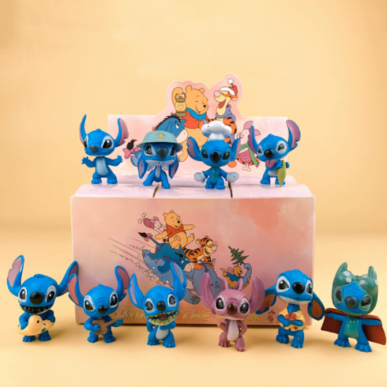 10 Pcs Stitch Action Figure 10 Pcs Stitch Action Figure
