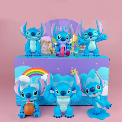 6 Pcs Super Stitch Action Figure