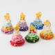 Car Accessories Crochet Christmas Tree for Hanging Rearview Mirrors - Macaron