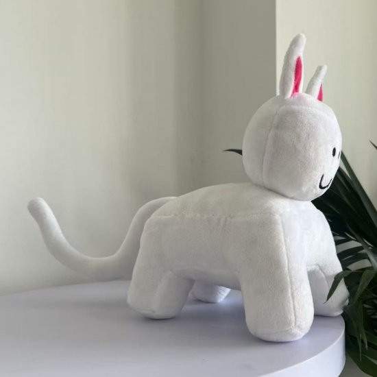 Forsaken White Cat Plush Toy