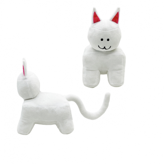 Forsaken White Cat Plush Toy Forsaken White Cat Plush Toy
