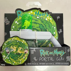 1:1 Rick and Morty Portal Gun Toy with Light
