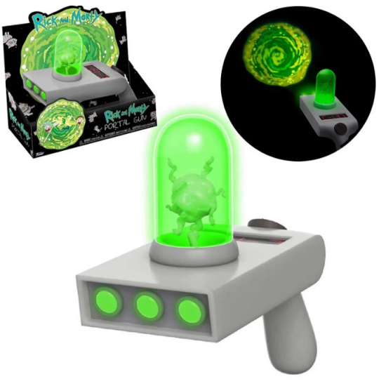 1:1 Rick and Morty Portal Gun Toy with Light 1:1 Rick and Morty Portal Gun Toy with Light