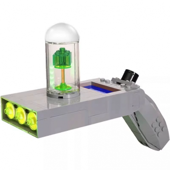 Rick and Morty Portal Gun Building Blocks Rick and Morty Portal Gun Building Blocks