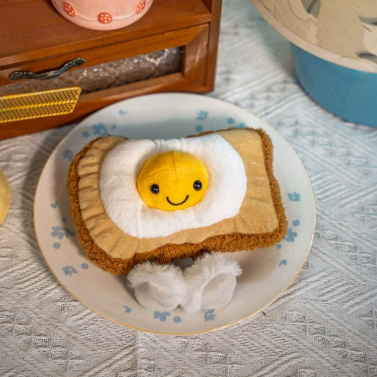 Food Plush Toy Sunny Side-up Egg Food Plush Toy Sunny Side-up Egg