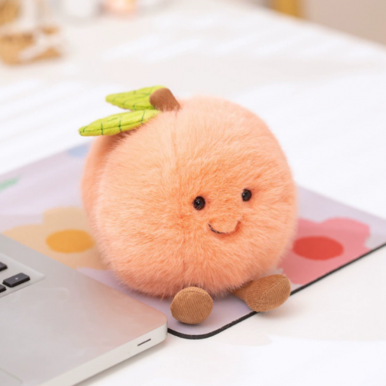 Food Plush Toy Fruit Peach Food Plush Toy Fruit Peach