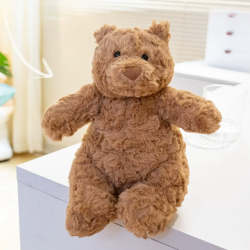 Animal Plush Toy Bear Curly Hair