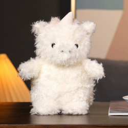 Animal Plush Toy Unicorn Curly Hair