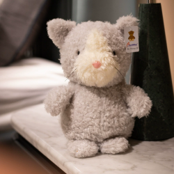 Animal Plush Toy Mouse Curly Hair