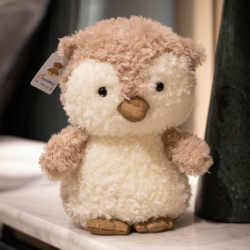 Animal Plush Toy Owl Curly Hair